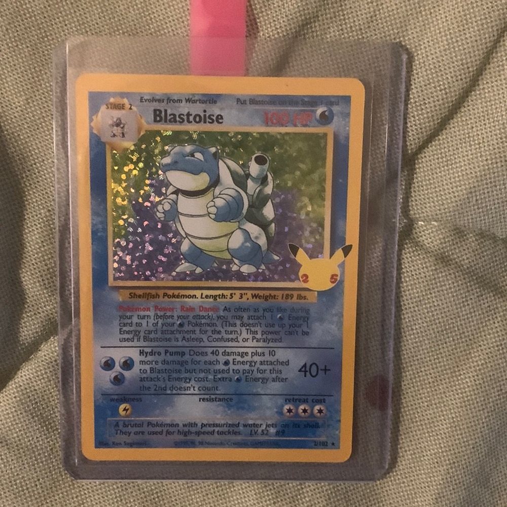 Blastoise super rare!